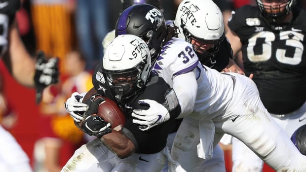 Ochaun Mathis 2019 TCU vs Iowa State USATSI_13467328